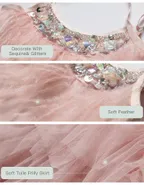 ALLOVIN Swan Tutu Dress
