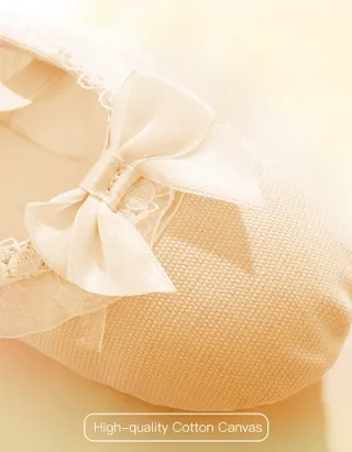 Allovin Girls Canvas Split Sole Ballet Shoes