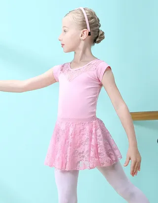 Allovin Lace Ballet Leotard Set