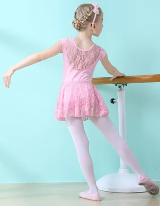 Allovin Lace Ballet Leotard Set
