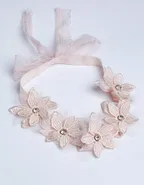 Allovin Cute Lace Tie-Back Headband