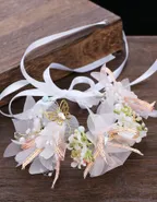 Allovin Floral Princess Headpiece Pearls Tiara