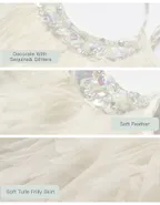 ALLOVIN Swan Tutu Dress