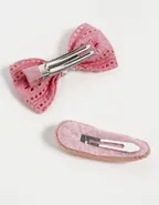 Allovin Toddler Girls Bow Hairpin 5 Pcs