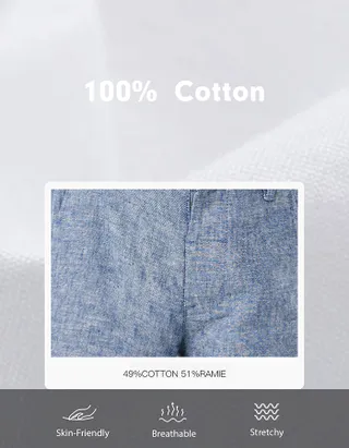 Toddler Boys Bow Tie Short Sleeve Floral Printed Linen Cotton Shirt & Suspender Shorts