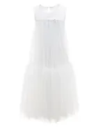 Toddler Girl Sleeveless Summer Tulle Birthday Casual Dress