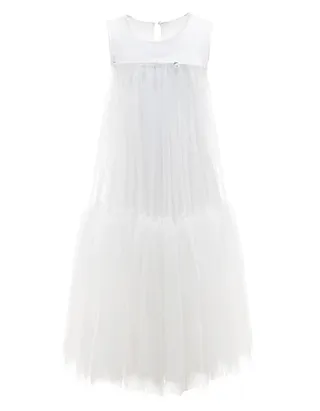 Toddler Girl Sleeveless Summer Tulle Birthday Casual Dress