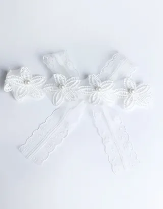 Allovin Lace Tie-Back Headband