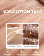 Toddler Girl Sequins Sleeveless Formal Ball Gown Party Dress