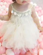 ALLOVIN Swan Tutu Dress