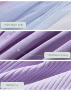 ALLOVIN Flower Sequin jersey Dress