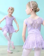 Allovin Lace Ballet Leotard Set