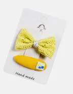 Allovin Toddler Girls Bow Hairpin 5 Pcs