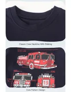 Toddler Boys Supersoft Car Ptinted Jersey T-Shirt & Pants Set