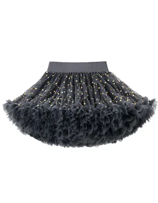 ALLOVIN Sparkly Stars Tutu Skirt
