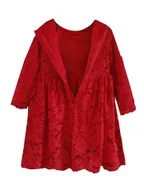 ALLOVIN Vintage A-Line Lace Dress