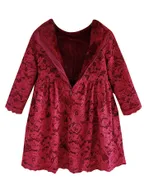 ALLOVIN Vintage A-Line Lace Dress