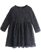 ALLOVIN Vintage A-Line Lace Dress