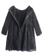 ALLOVIN Vintage A-Line Lace Dress