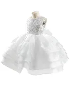 ALLOVIN White Princess Dress