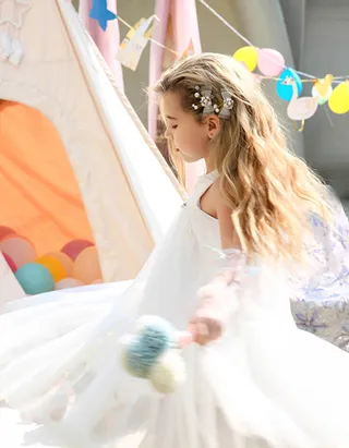 Allovin Faux Pearl Decor Bow Design Wedding Hair Clip Pack-3