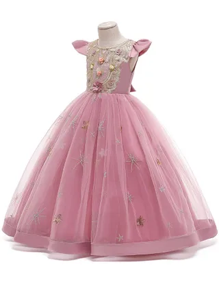 ALLOVIN Sequins Tulle Party Dress