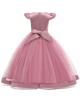 ALLOVIN Sequins Tulle Party Dress