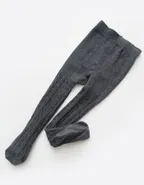 ALLOVIN 4pairs Cable Knit Cotton Leggings