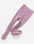 ALLOVIN 4pairs Cable Knit Cotton Leggings