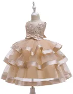 ALLOVIN Cinderella Embroidery Gown