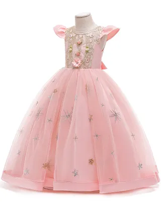ALLOVIN Sequins Tulle Party Dress