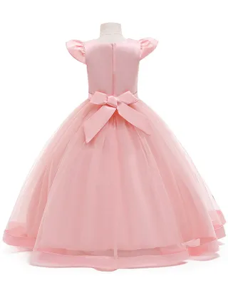 ALLOVIN Sequins Tulle Party Dress