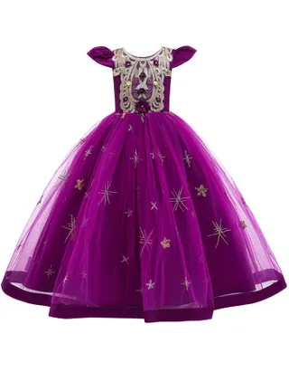 ALLOVIN Sequins Tulle Party Dress