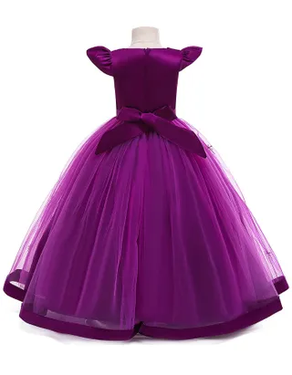 ALLOVIN Sequins Tulle Party Dress