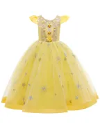 ALLOVIN Sequins Tulle Party Dress